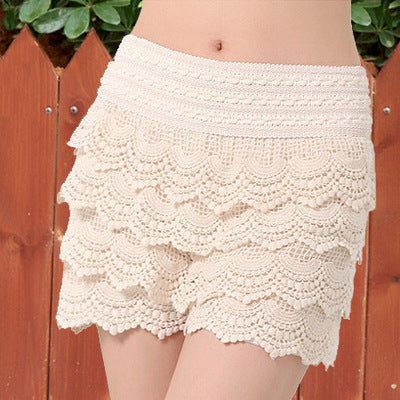 Lace Crochet Culottes